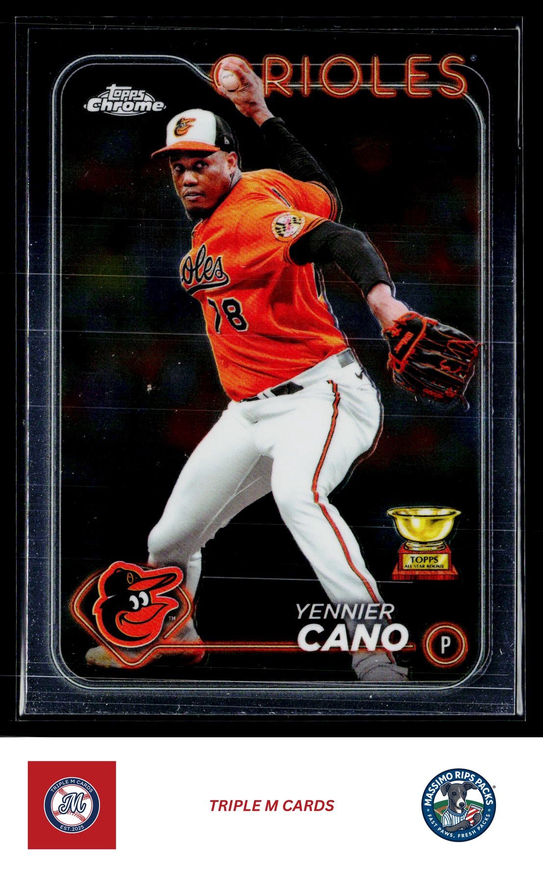 2024 Topps Chrome #130 Yennier Cano