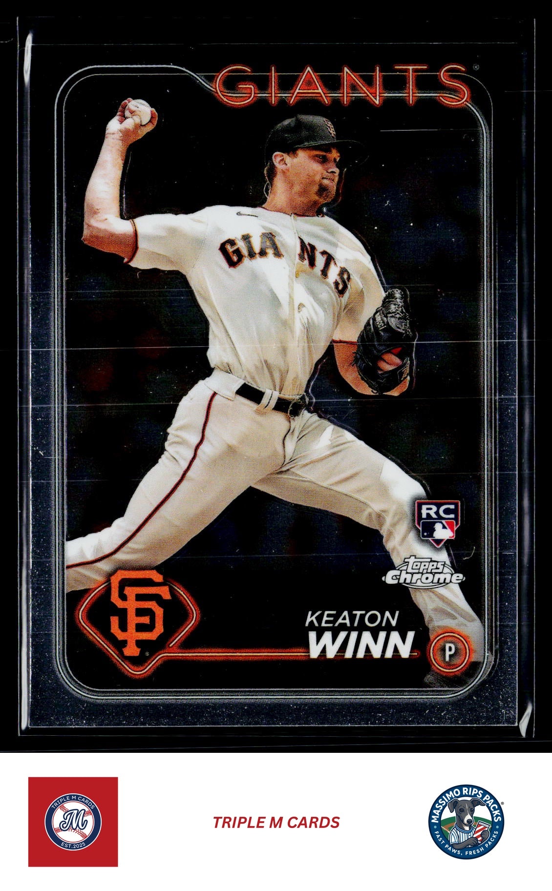 2024 Topps Chrome #208 Keaton Winn
