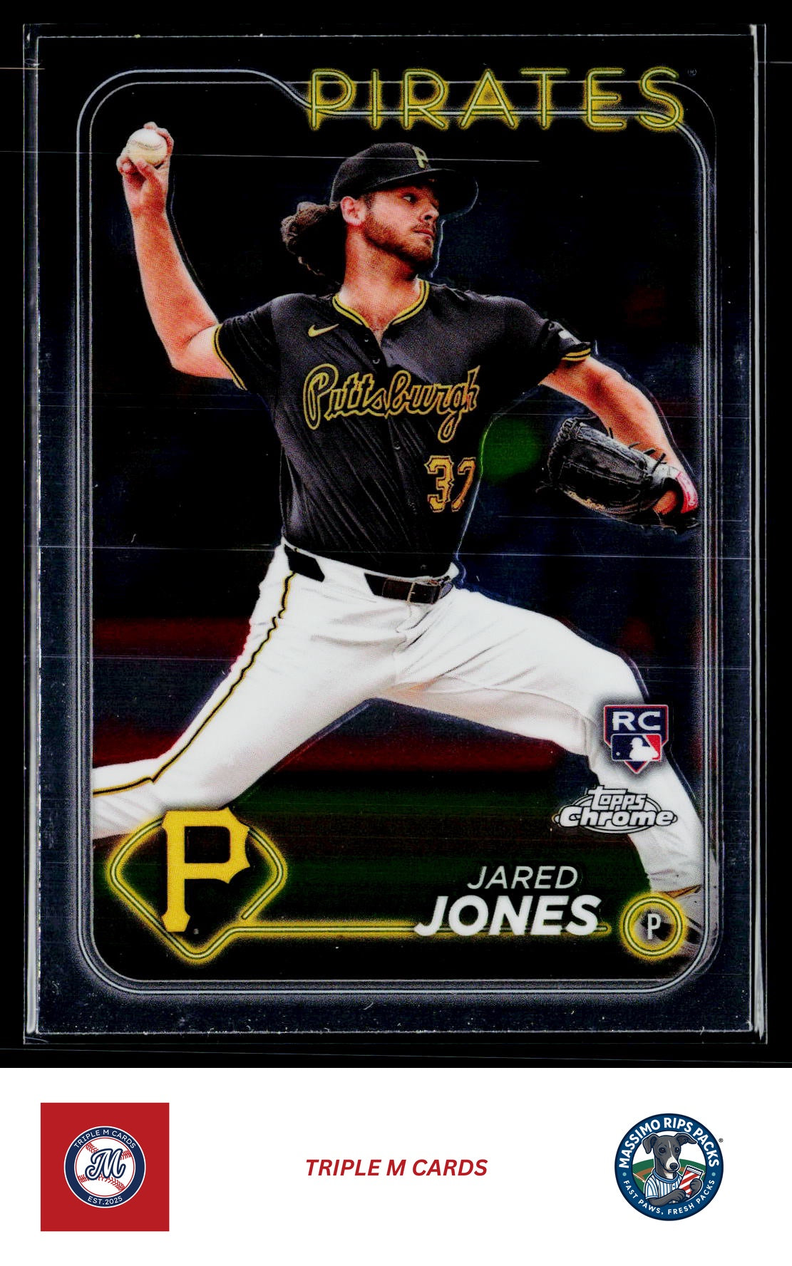 2024 Topps Chrome #96 Jared Jones