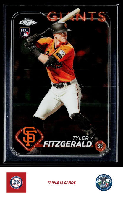 2024 Topps Chrome #131 Tyler Fitzgerald
