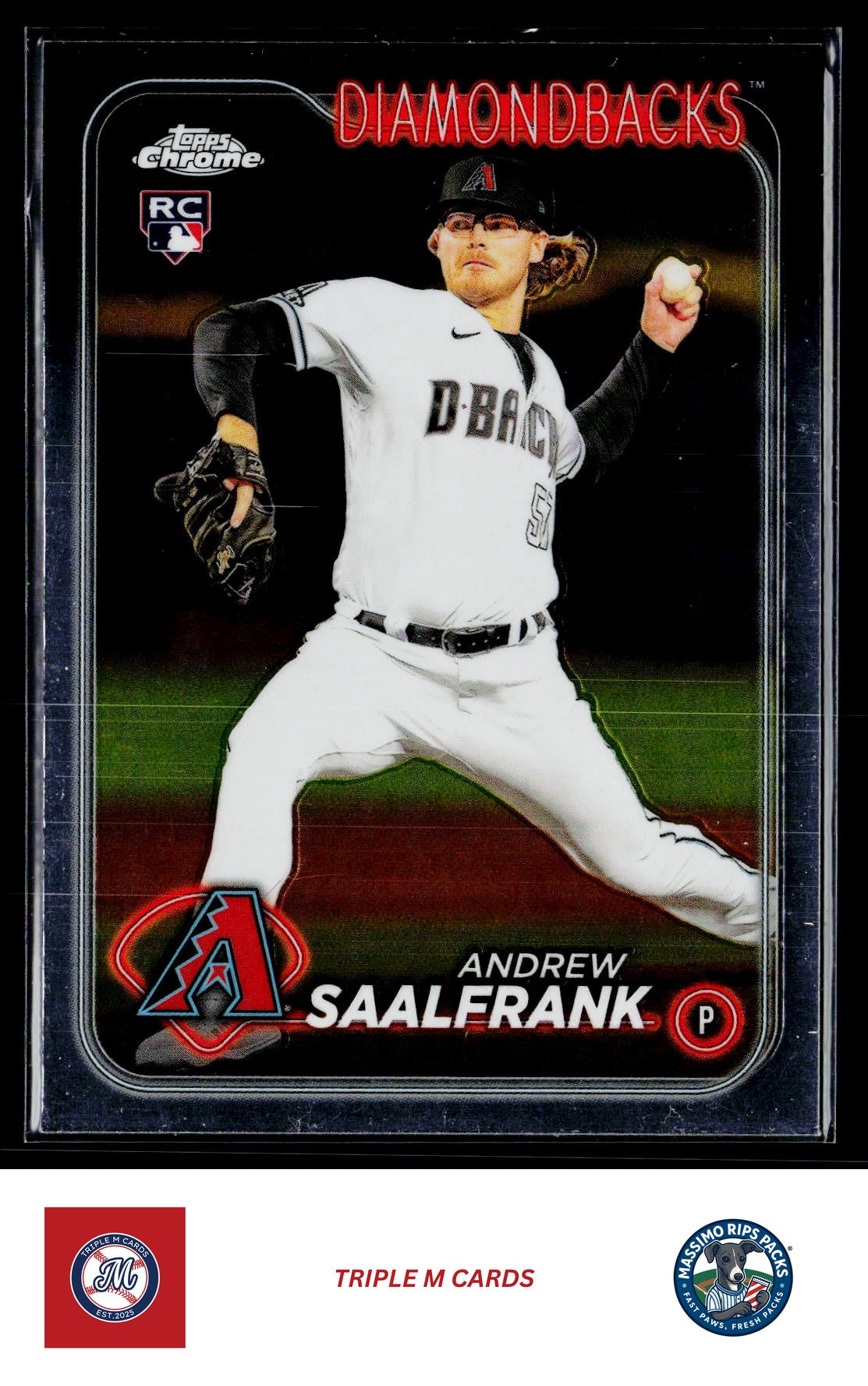 2024 Topps Chrome #178 Andrew Saalfrank