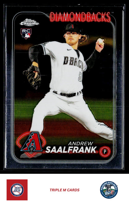 2024 Topps Chrome #178 Andrew Saalfrank