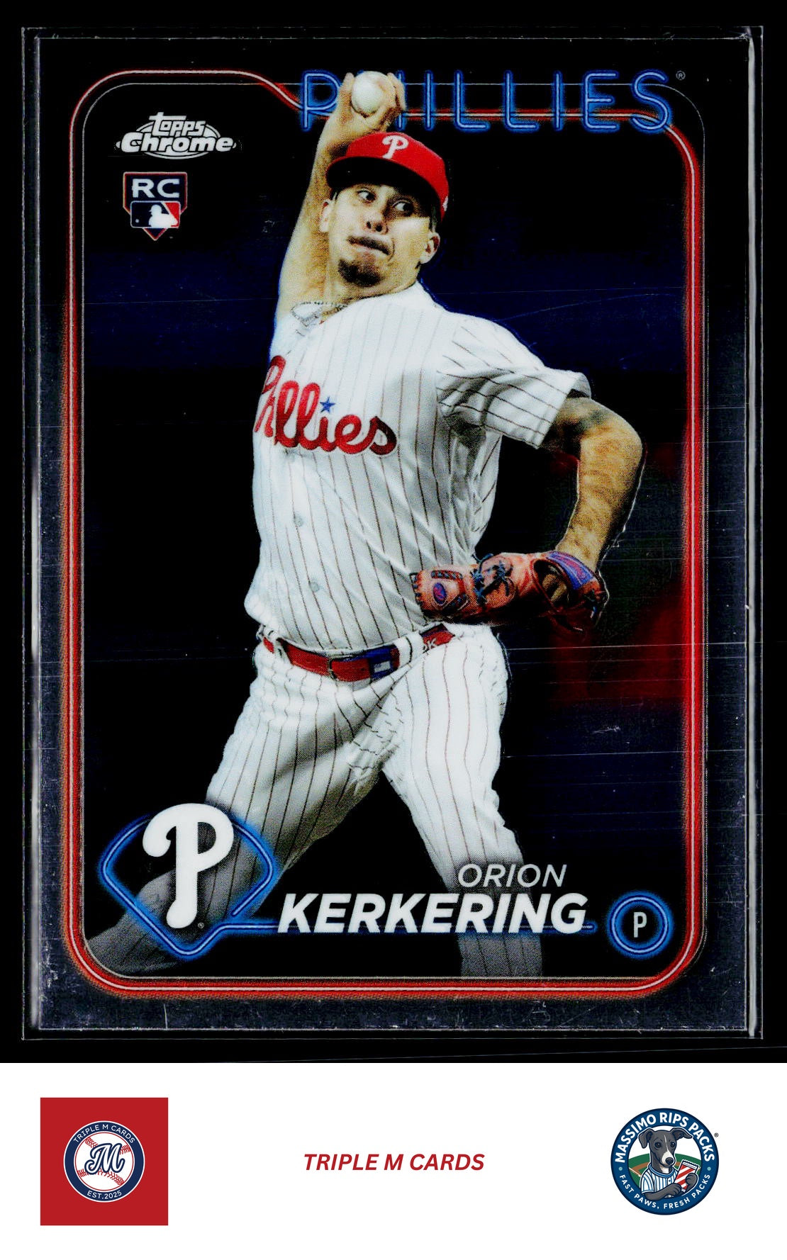2024 Topps Chrome #180 Orion Kerkering