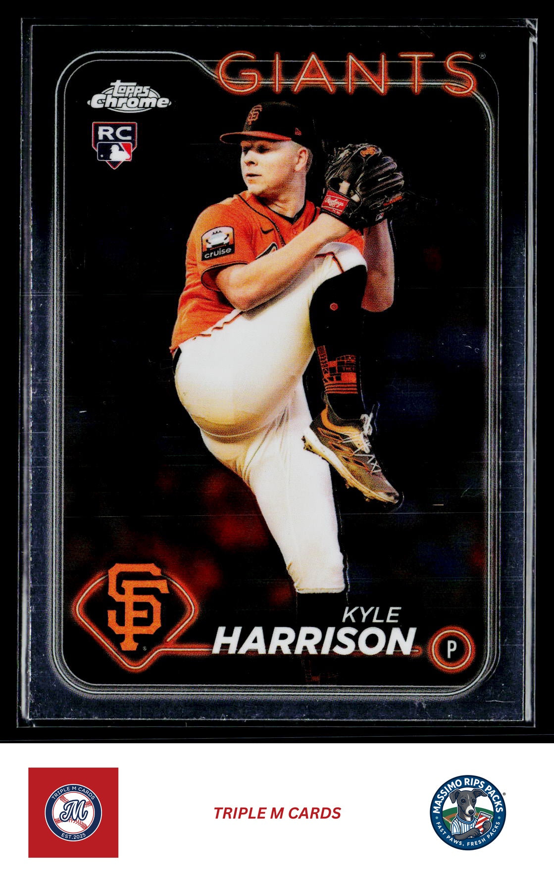 2024 Topps Chrome #191 Kyle Harrison