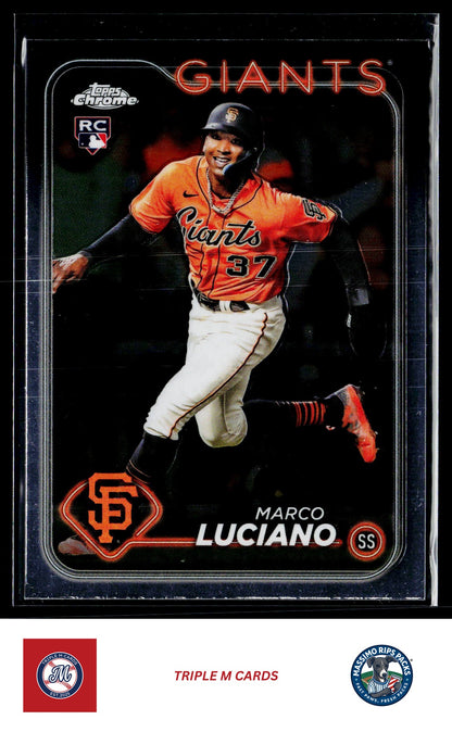 2024 Topps Chrome #210 Marco Luciano