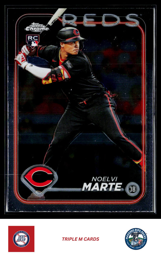 2024 Topps Chrome #177 Noelvi Marte