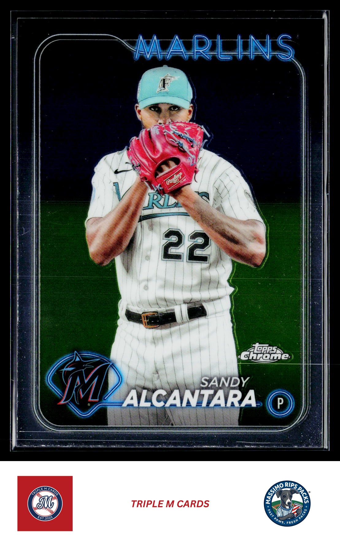 2024 Topps Chrome #138 Sandy Alcantara