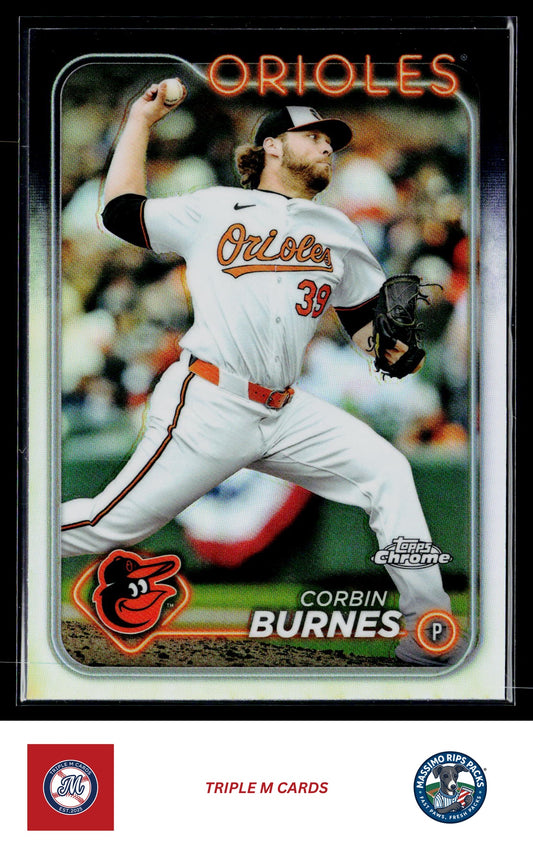 2024 Topps Chrome #3 Corbin Burnes