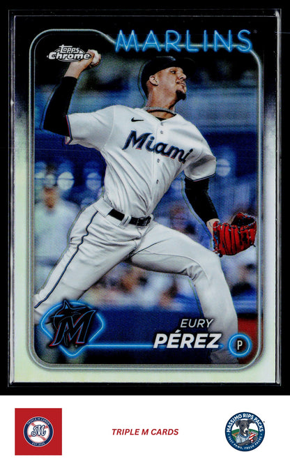 2024 Topps Chrome #6 Eury Pérez