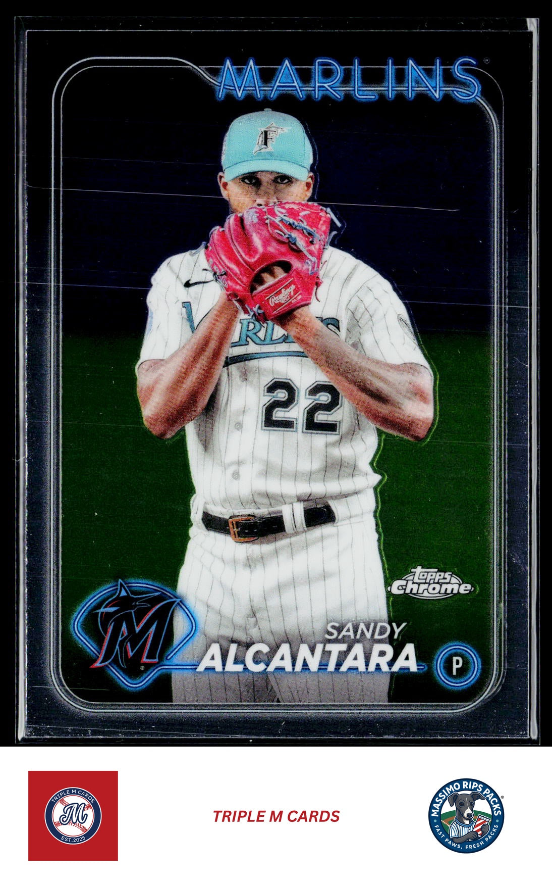 2024 Topps Chrome #138 Sandy Alcantara