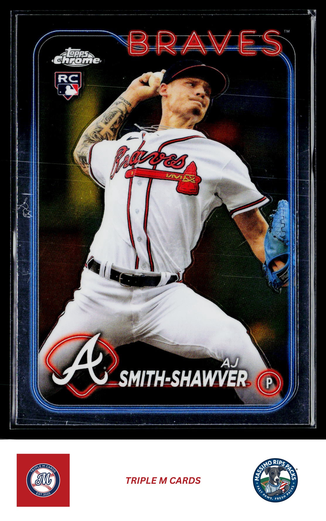 2024 Topps Chrome #19 AJ Smith-Shawver