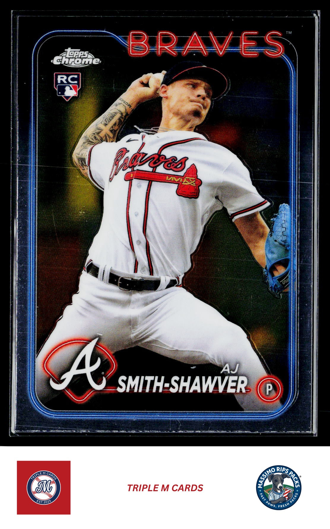 2024 Topps Chrome #19 AJ Smith-Shawver