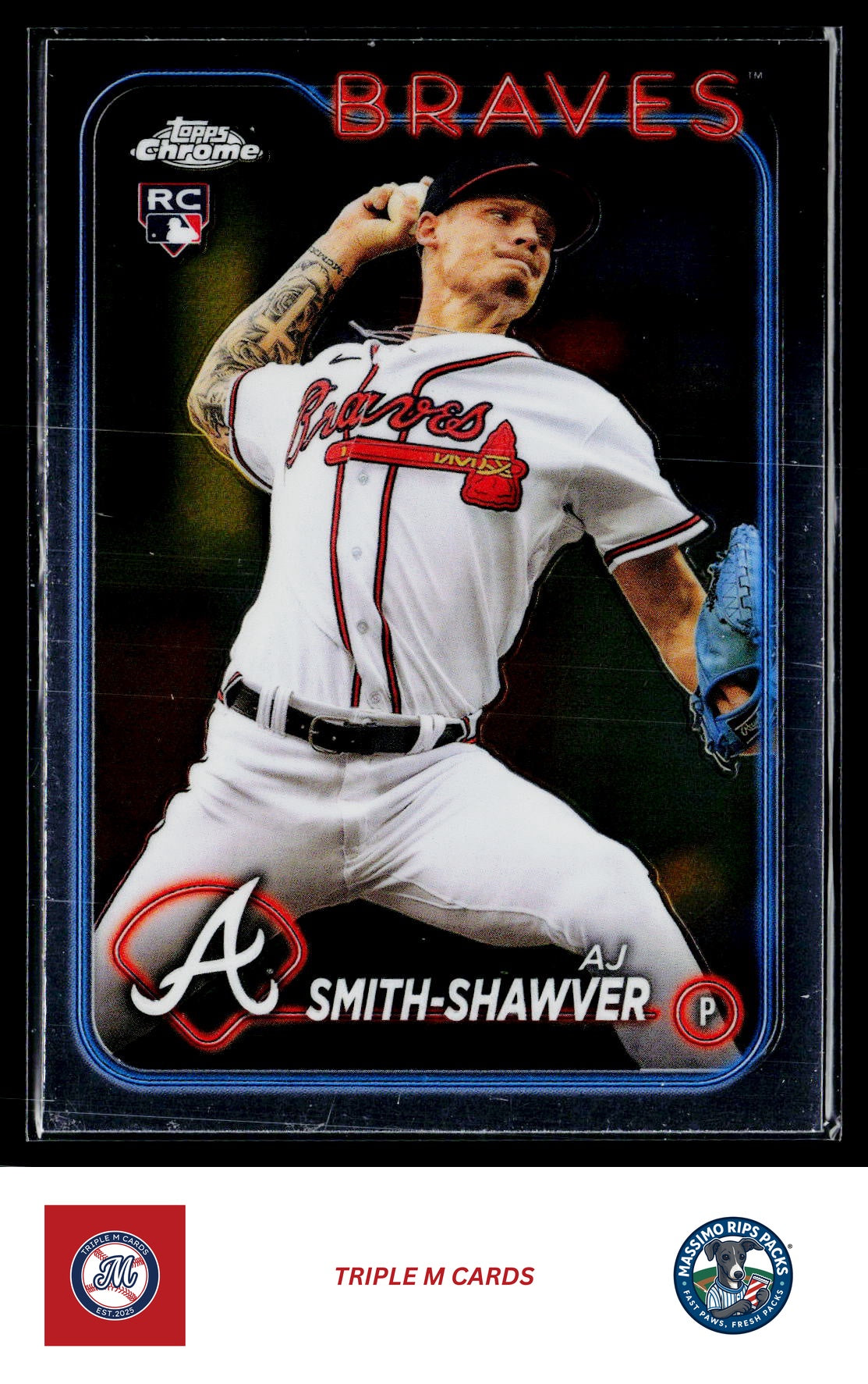 2024 Topps Chrome #19 AJ Smith-Shawver