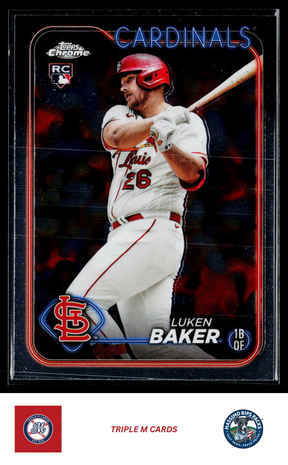 2024 Topps Chrome #132 Luken Baker