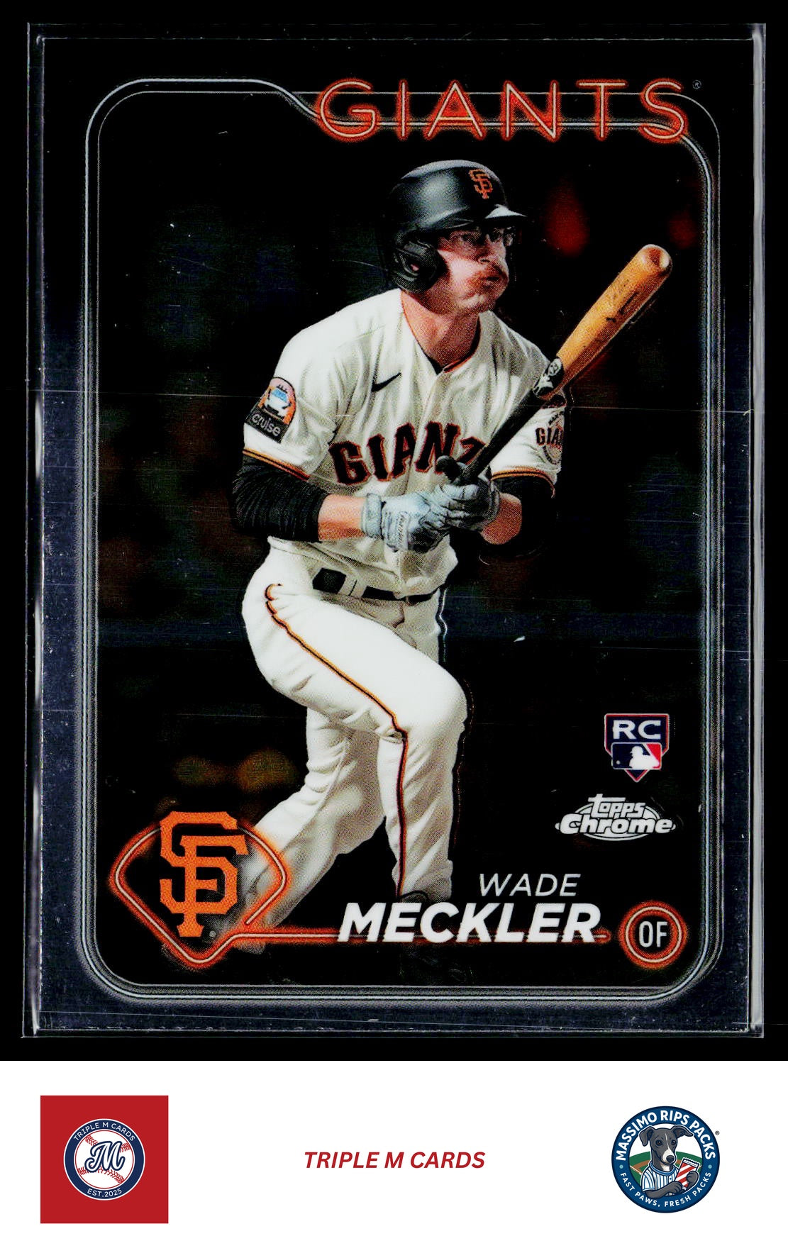 2024 Topps Chrome #22 Wade Meckler