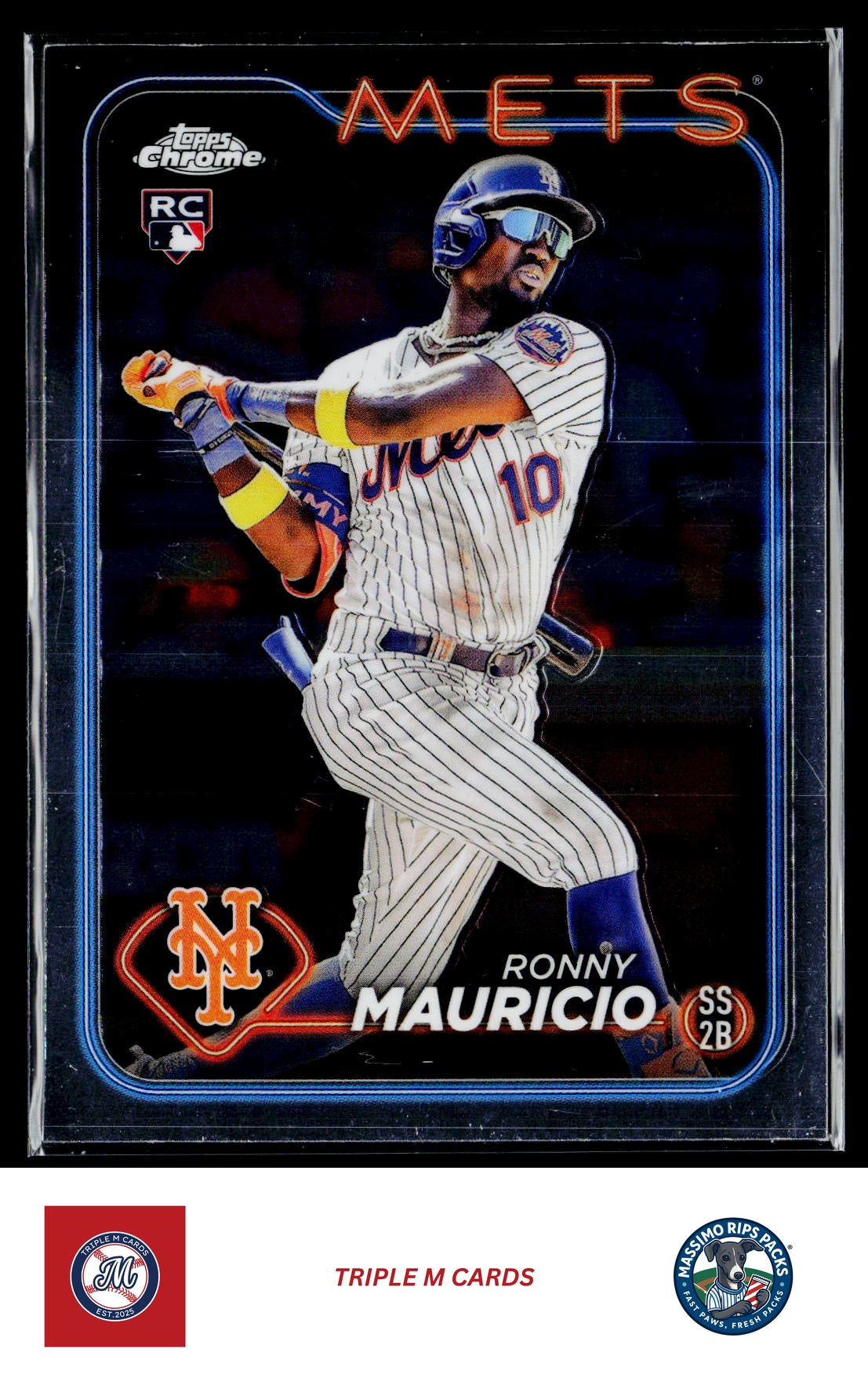 2024 Topps Chrome #28 Ronny Mauricio