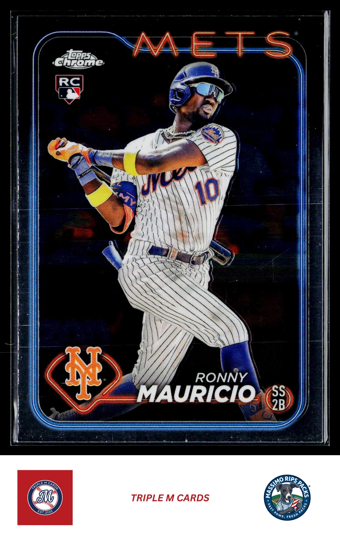 2024 Topps Chrome #28 Ronny Mauricio