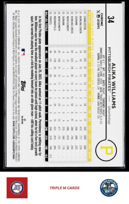 2024 Topps Chrome #34 Alika Williams