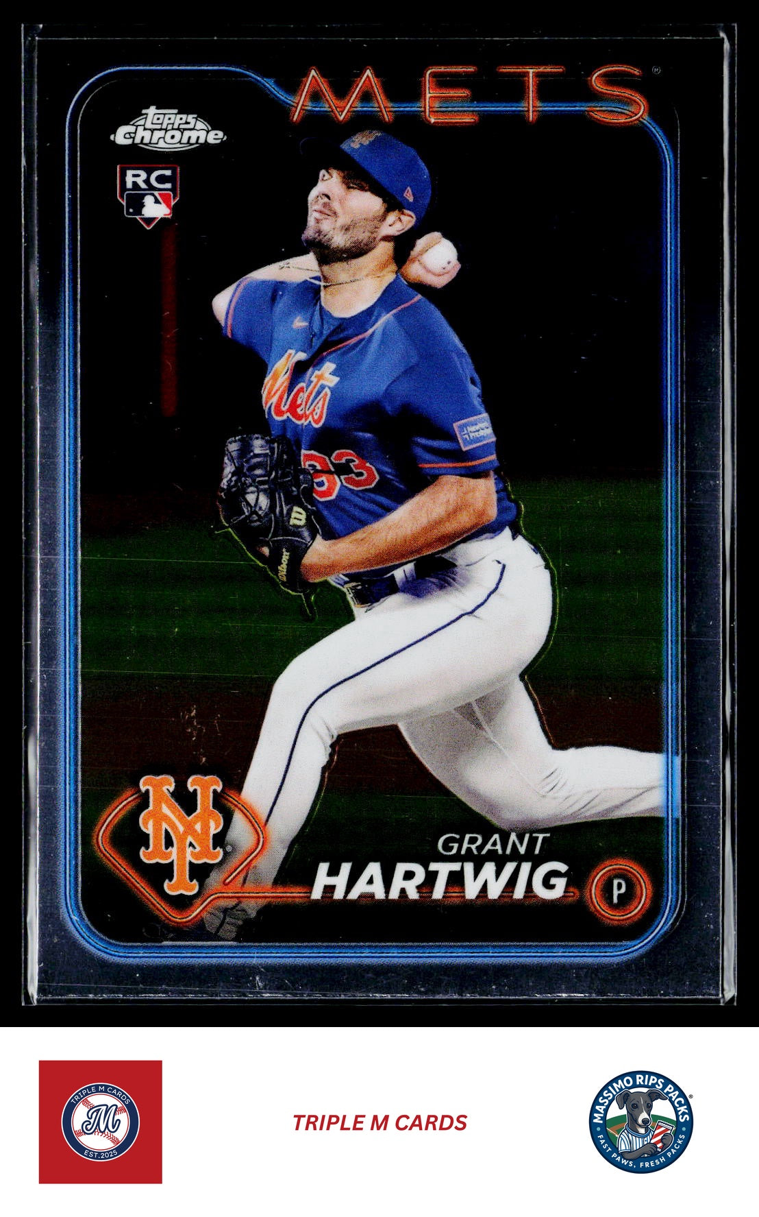 2024 Topps Chrome #45 Grant Hartwig
