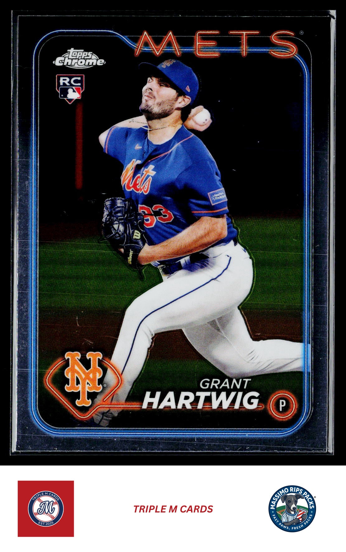2024 Topps Chrome #45 Grant Hartwig