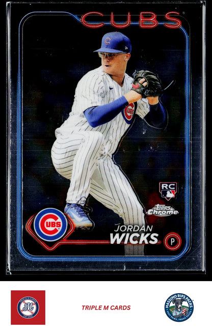 2024 Topps Chrome #67 Jordan Wicks