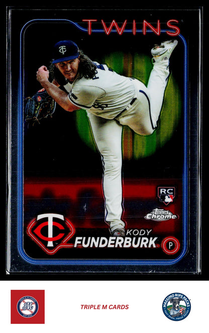 2024 Topps Chrome #297 Kody Funderburk
