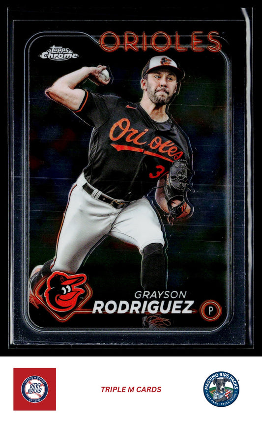 2024 Topps Chrome #268 Grayson Rodriguez
