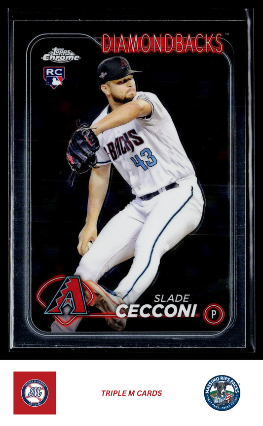 2024 Topps Chrome #77 Slade Cecconi