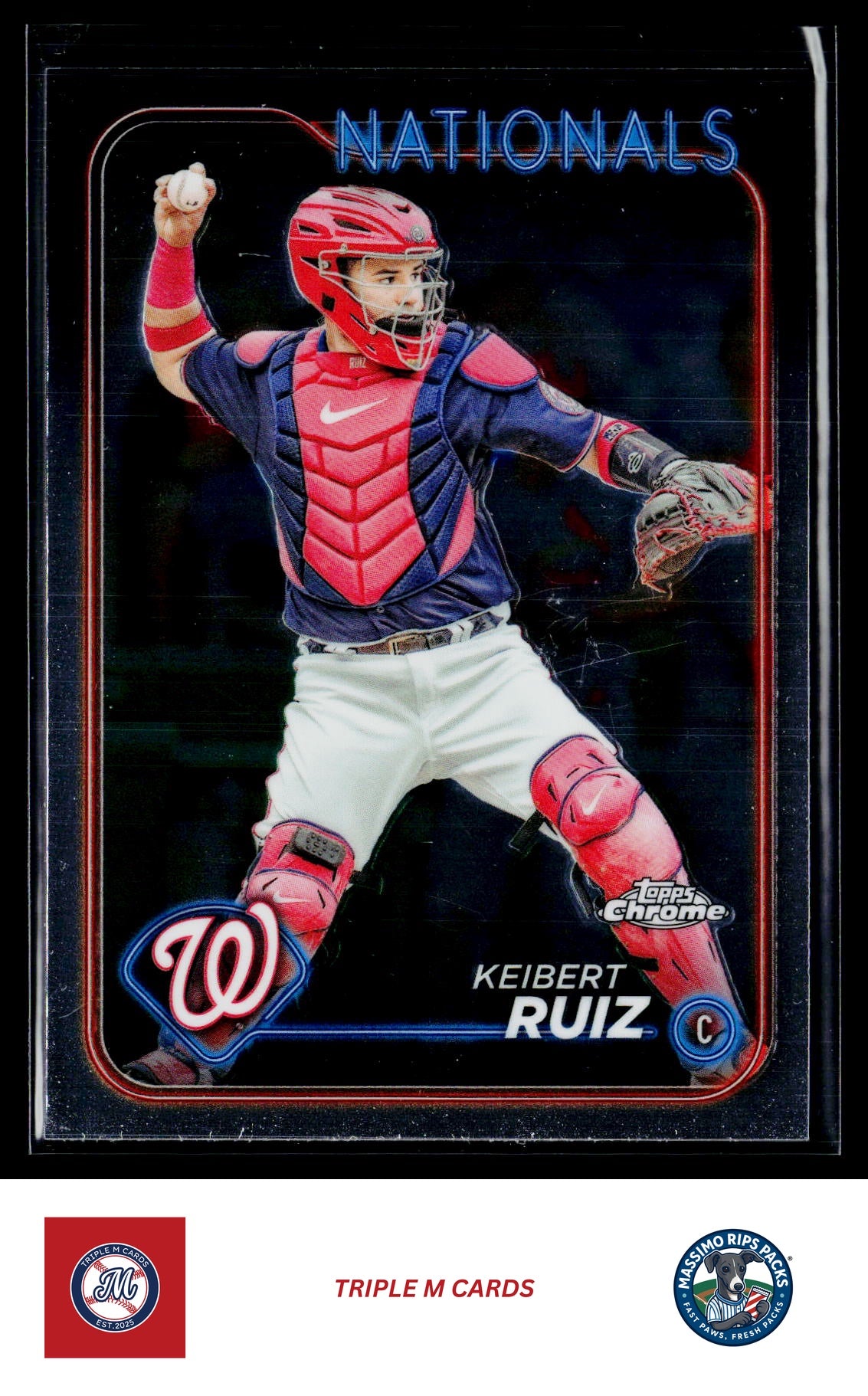 2024 Topps Chrome #64 Keibert Ruiz
