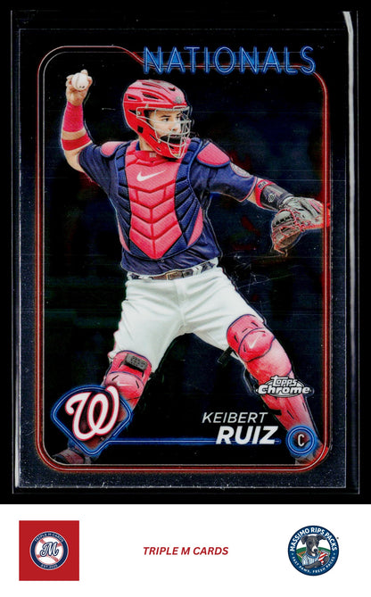2024 Topps Chrome #64 Keibert Ruiz