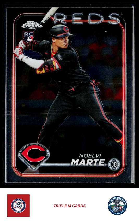 2024 Topps Chrome #177 Noelvi Marte