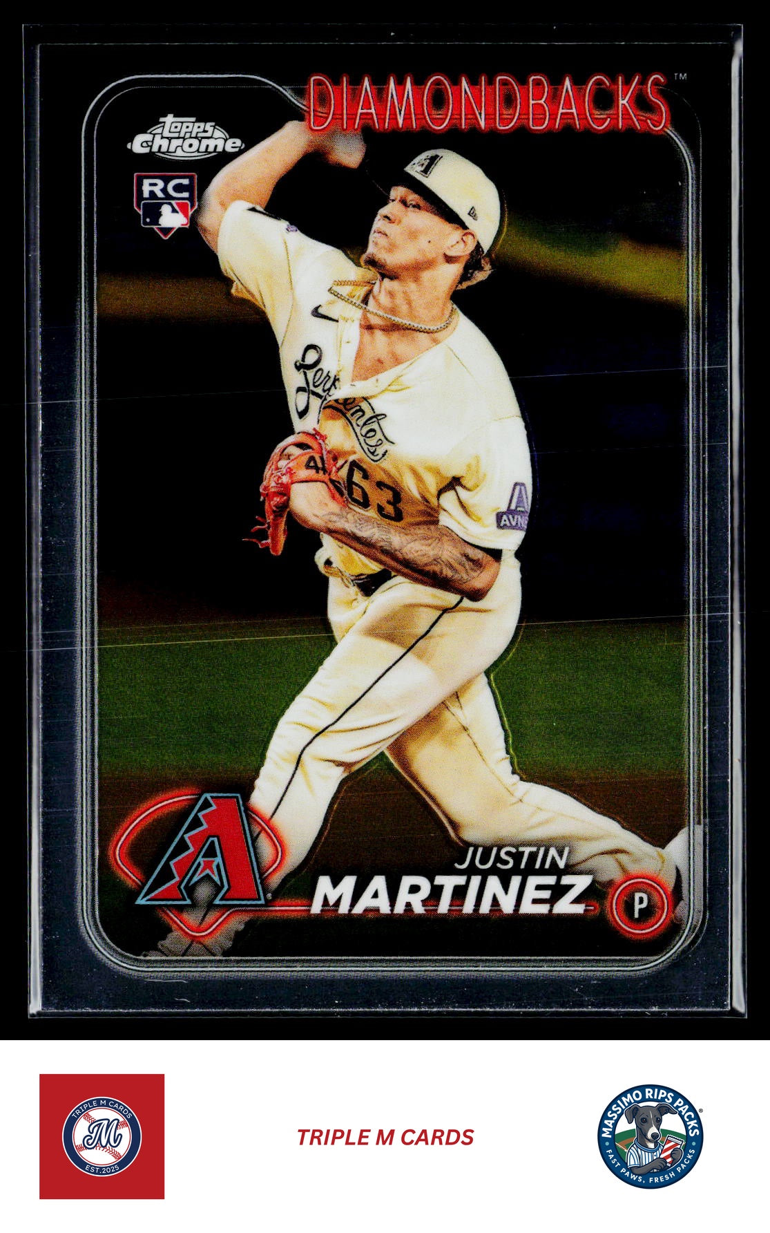 2024 Topps Chrome #159 Justin Martinez