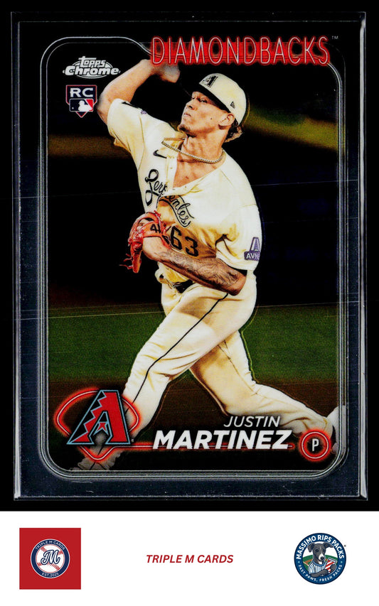 2024 Topps Chrome #159 Justin Martinez