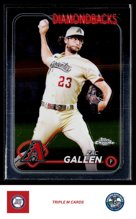 2024 Topps Chrome #147 Zac Gallen