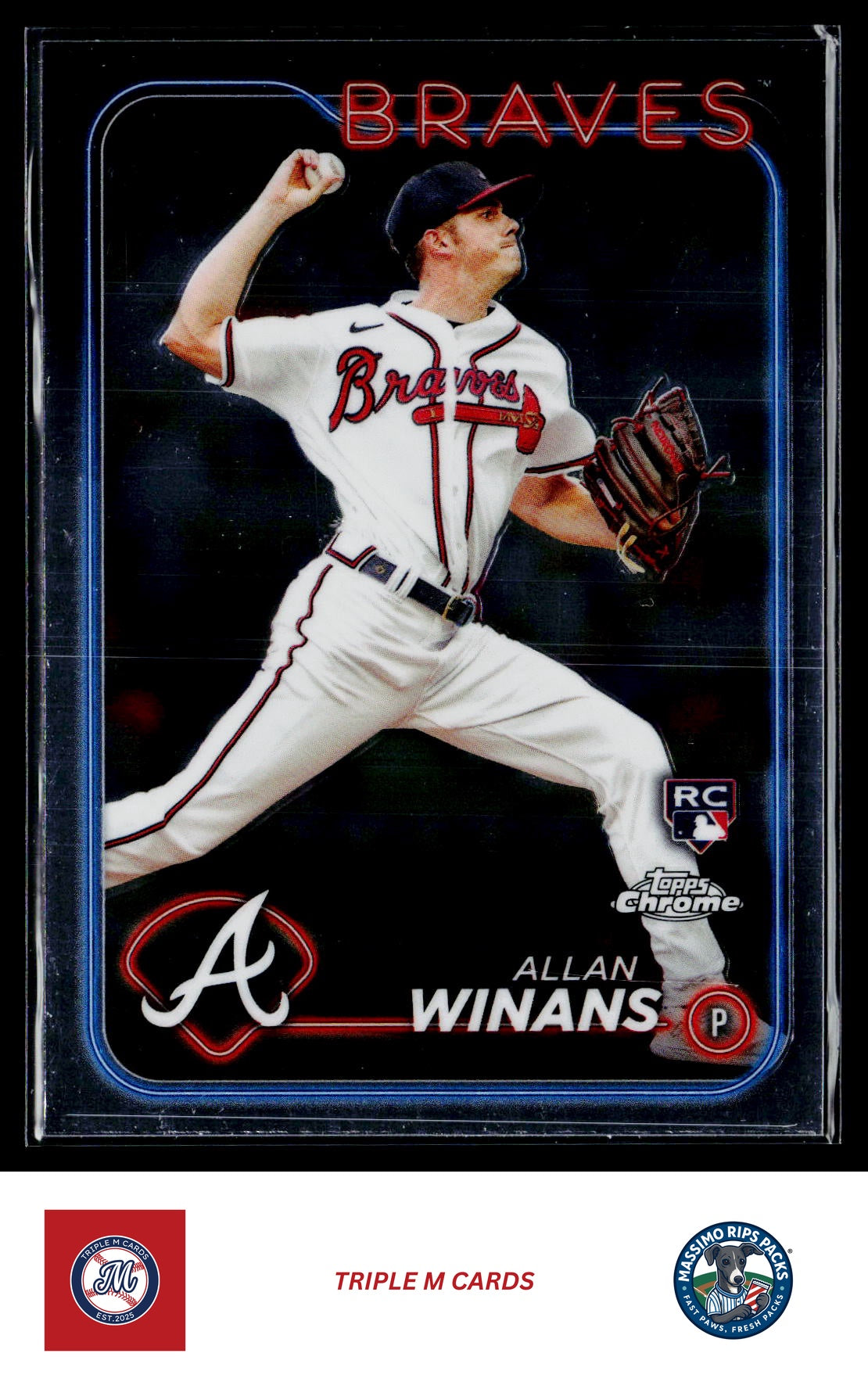 2024 Topps Chrome #249 Allan Winans