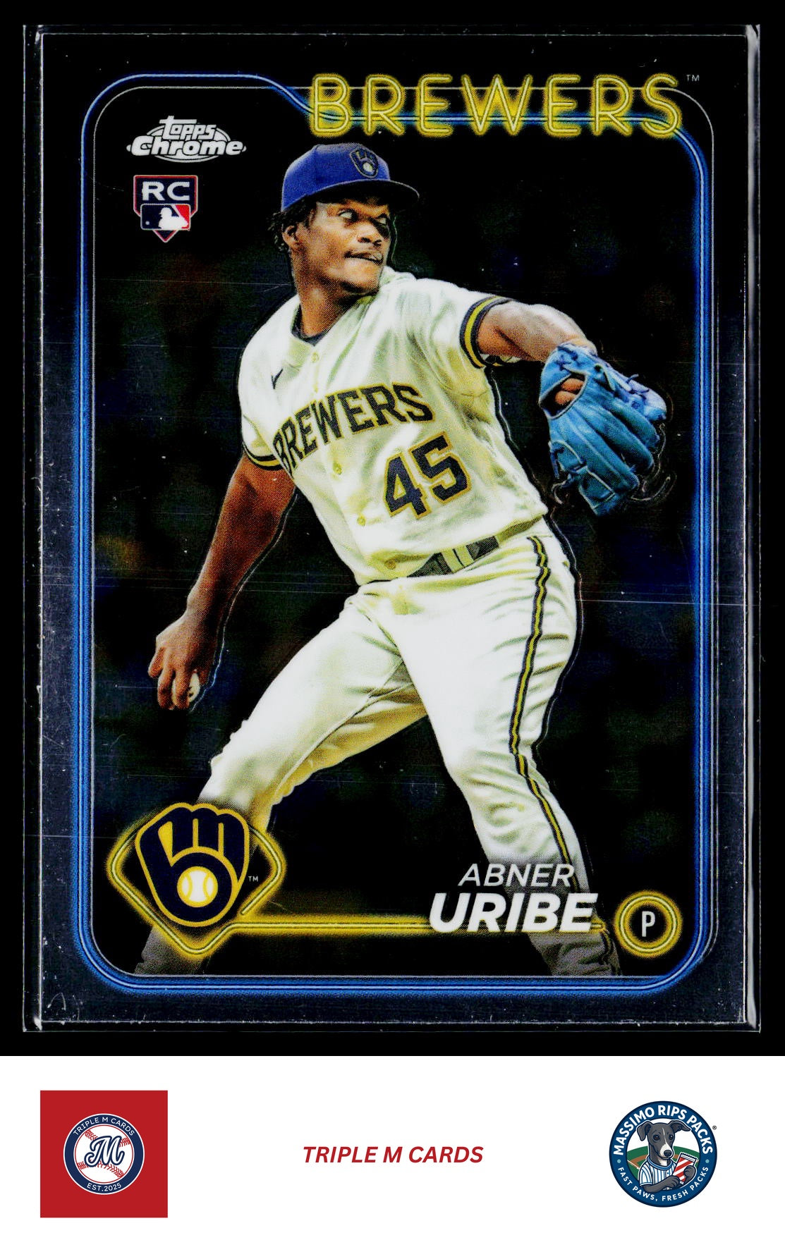 2024 Topps Chrome #276 Abner Uribe