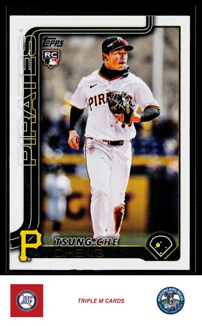 2025 Topps Update #US72 Tsung-Che Cheng