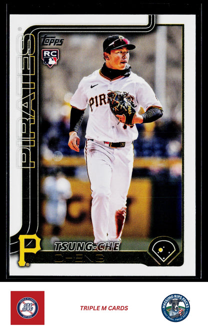 2025 Topps Update #US72 Tsung-Che Cheng