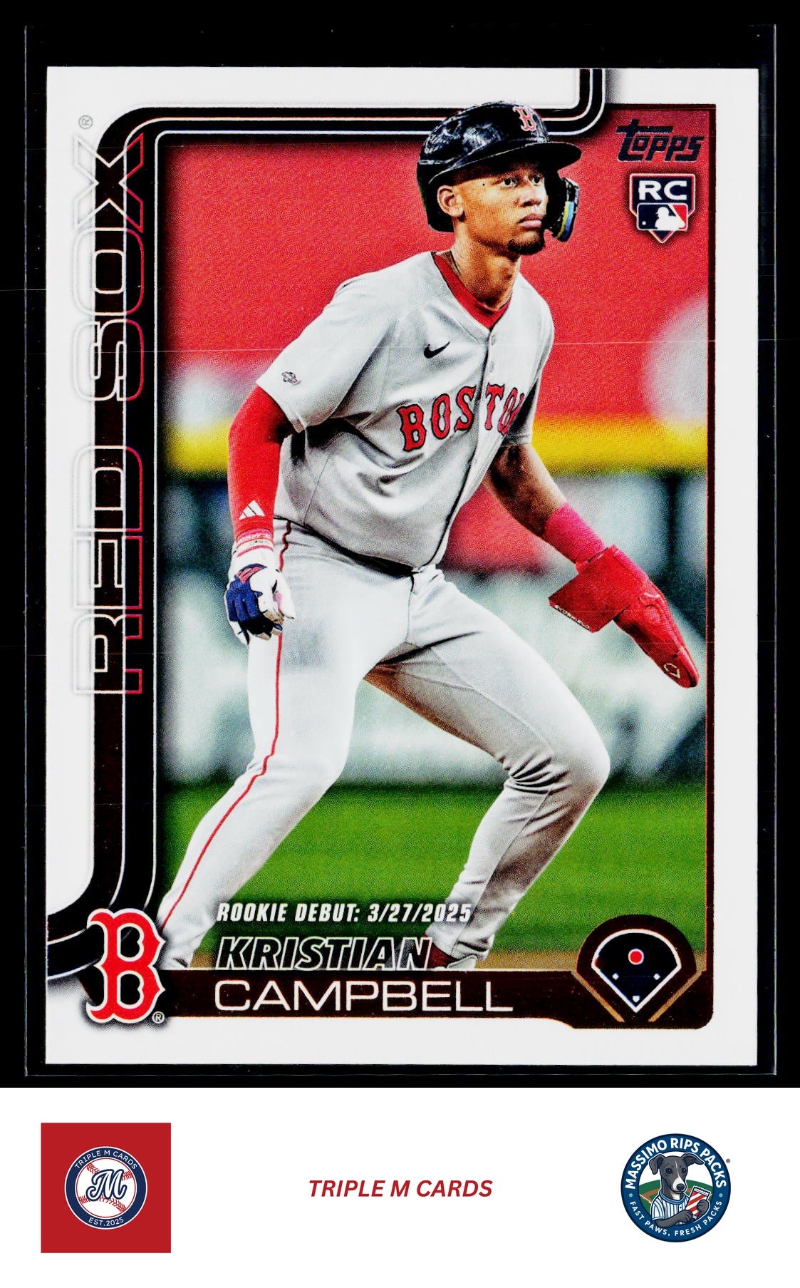 2025 Topps Update #US129 Kristian Campbell