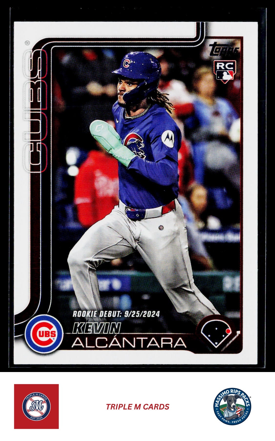 2025 Topps Update #US128 Kevin Alcántara