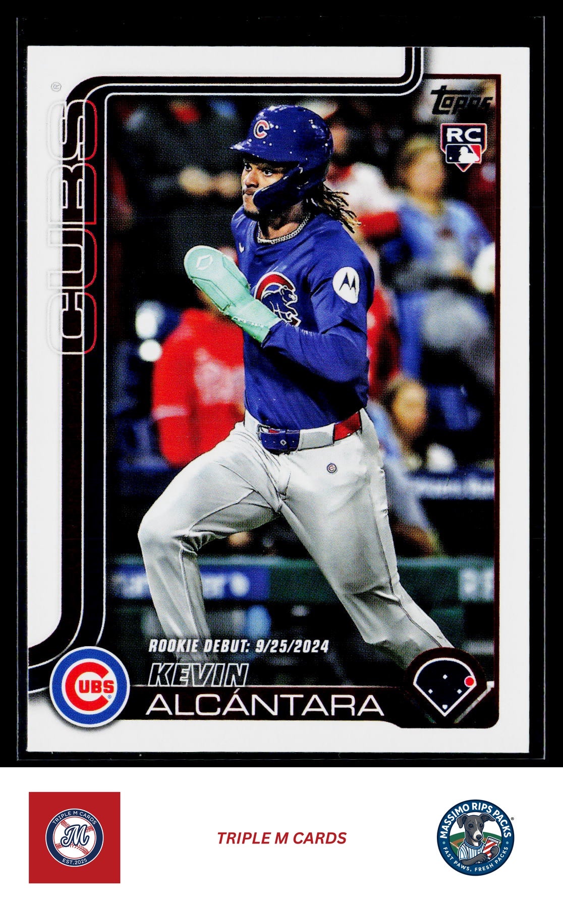 2025 Topps Update #US128 Kevin Alcántara