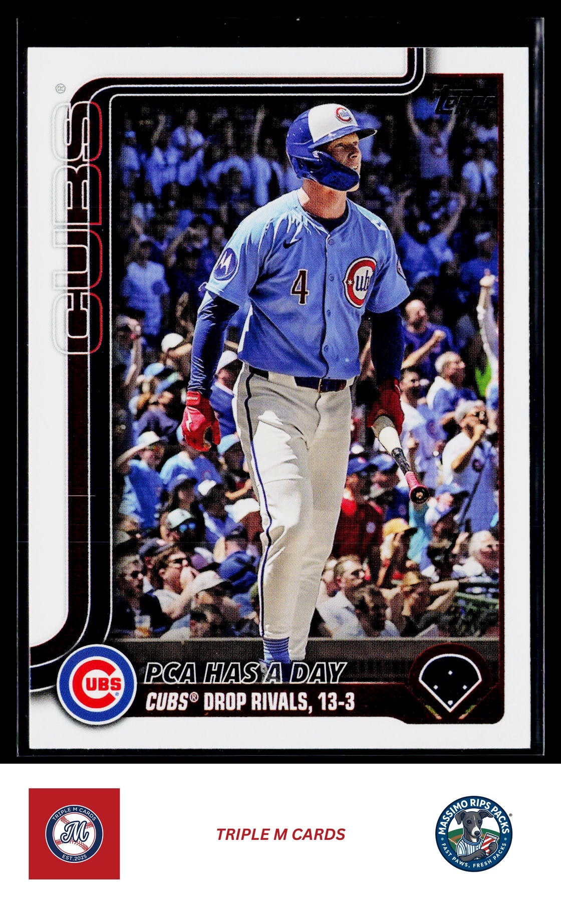 2025 Topps Update #US164 PCA Has A Day