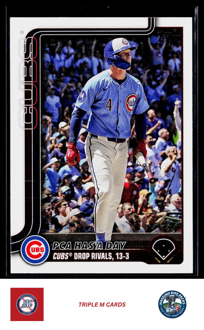 2025 Topps Update #US164 PCA Has A Day
