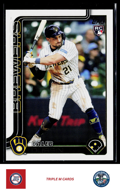 2025 Topps Update #US170 Caleb Durbin