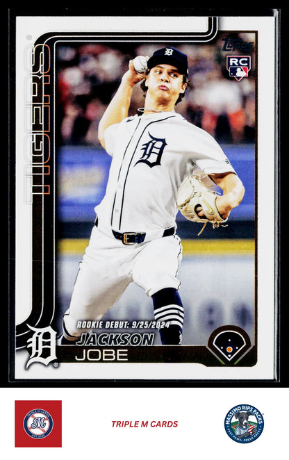 2025 Topps Update #US193 Jackson Jobe