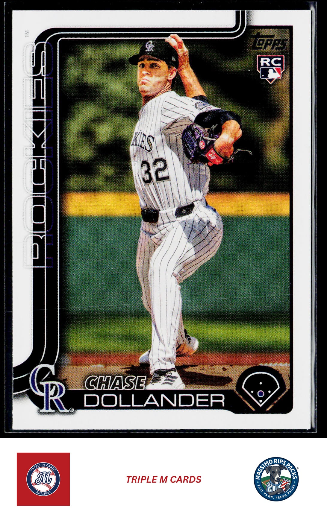 2025 Topps Update #US151 Chase Dollander