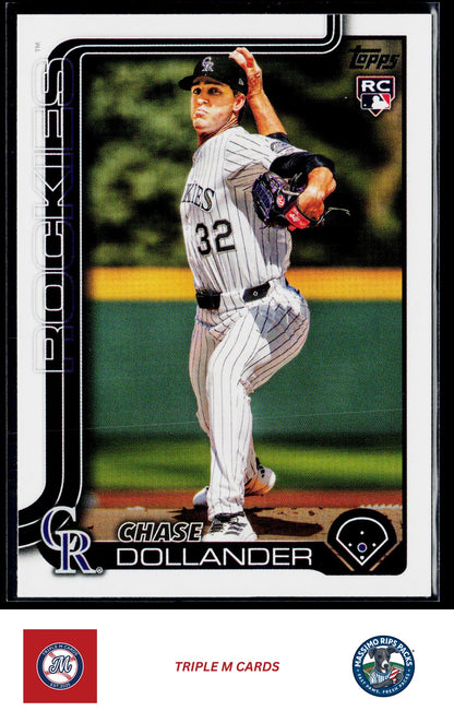 2025 Topps Update #US151 Chase Dollander