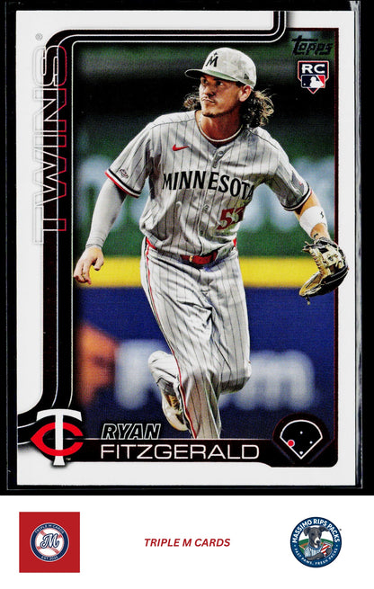 2025 Topps Update #US308 Ryan Fitzgerald