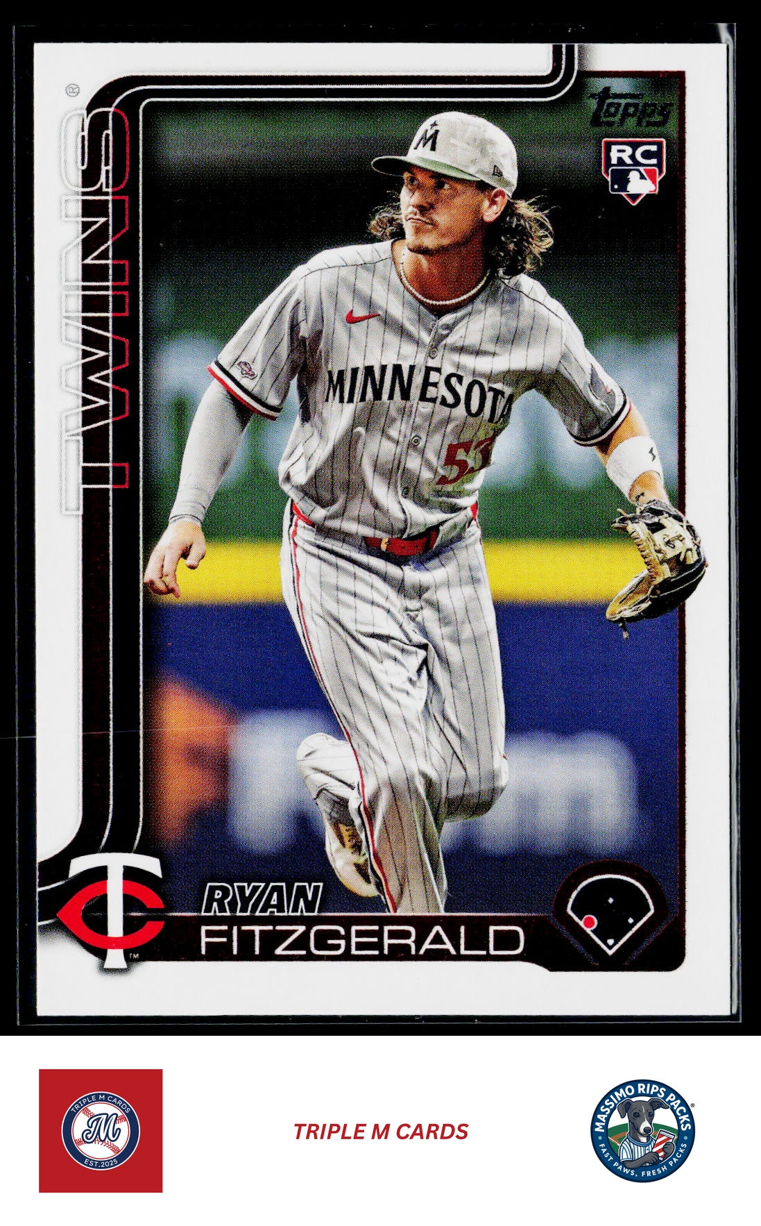 2025 Topps Update #US308 Ryan Fitzgerald