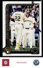 2025 Topps Update #US233 Crew Missiles (Christian Yelich / Jackson Chourio)
